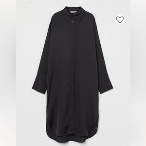 H&M Satin Button Up Dress